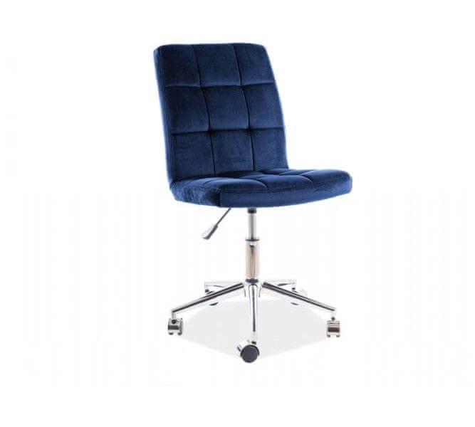 Veneti Otočná stolička SKARLET - modrá